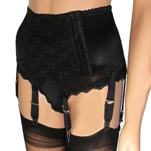side fastening suspender belt