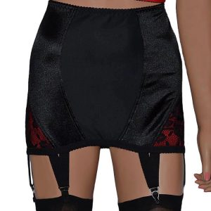 retro 6 strap girdle with 6 V clip straps