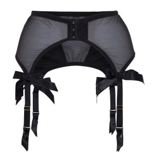 4 strap retro suspender belt