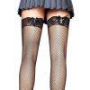 leg avenue black fishnet stockings 9658