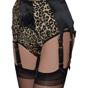 pin-up style panties in leopard print