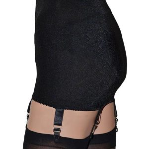 6 strap girdle in a vintage style with 6 straps, light