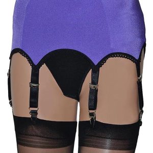 Gorgeous purple 6 strap with metal clips