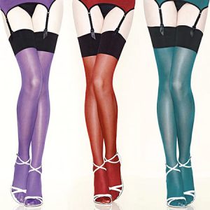 High Shine glossy nylon stockings