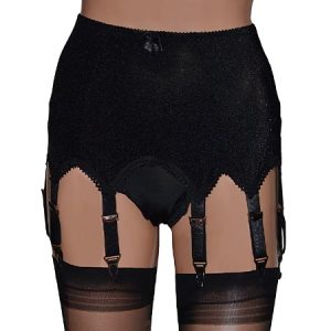 deep 8 strap suspender belt