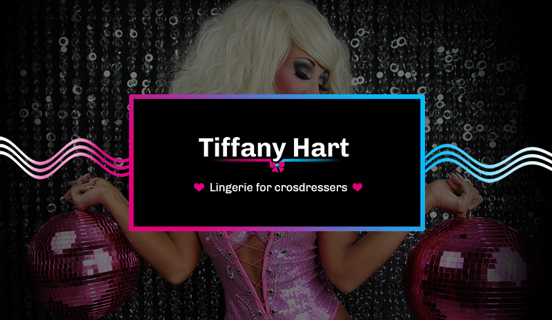 Welcome to Tiffany Hart lingerie for crossdressers, stockings and suspender belts
