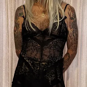 lace babydoll nightdress in black or pink